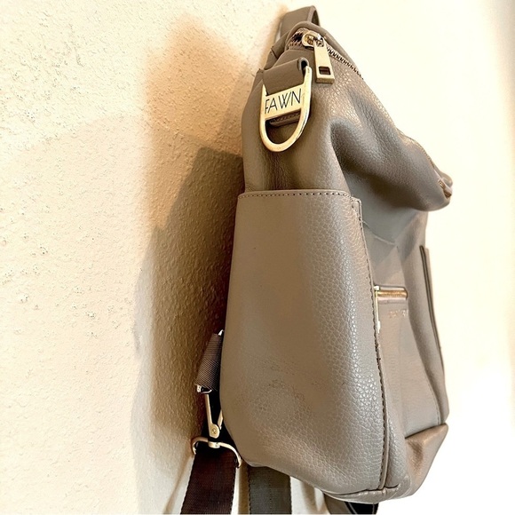 FAWN design- THE ORIGINAL DIAPER BAG - GREY mini size - Picture 4 of 12